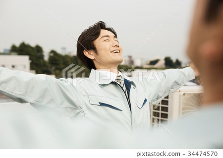 Showa office worker 34474570