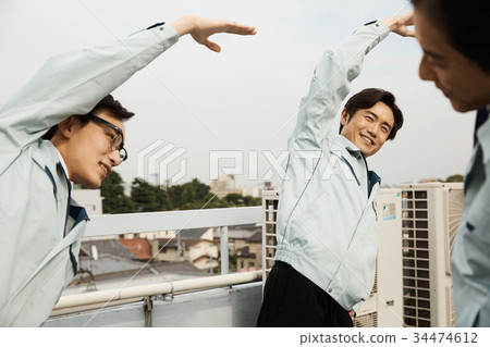 Showa office worker Showa office worker 34474612