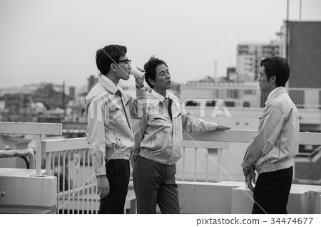 Showa office worker break time Showa office worker break time 34474677