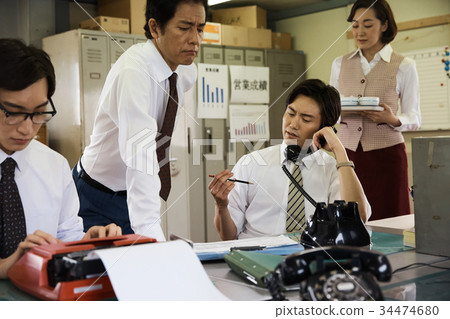 昭和辦公室工作者景觀 34474680