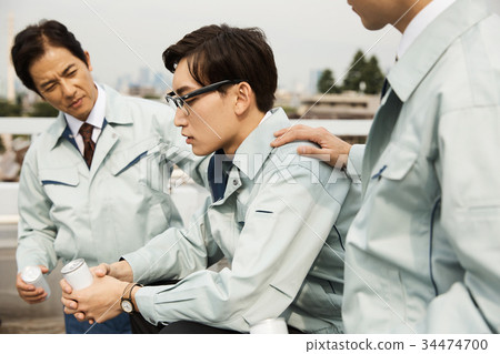 Showa office worker break time Showa office worker break time 34474700
