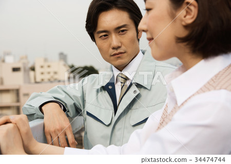 Showa office worker love 34474744