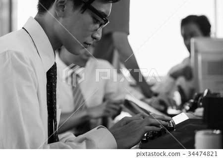 昭和辦公室工作者景觀 34474821