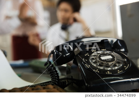 Showa office worker landscape 34474899