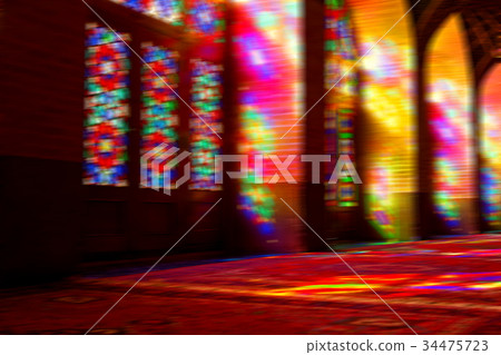 in iran colors from the  windows 34475723