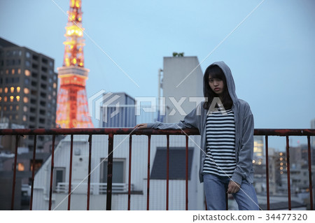 Tokyo Tower and Women 34477320