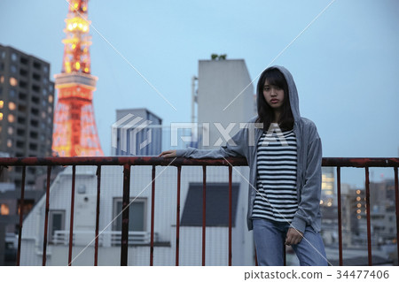 Tokyo Tower and Women 34477406