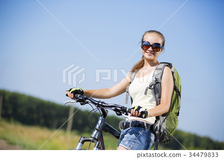 Summer bike walk Summer bike walk 34479833