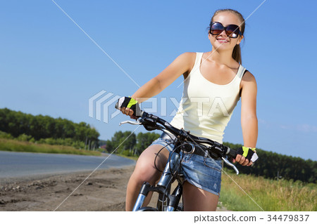 Summer bike walk Summer bike walk 34479837