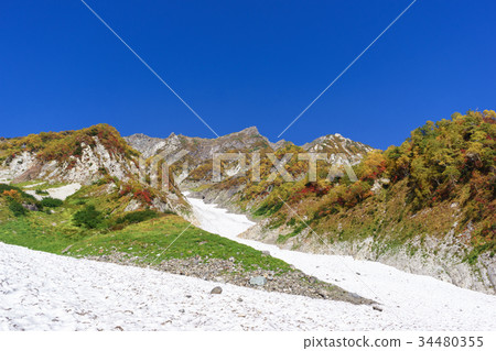 A view from Hakuba Daisetsukei in autumn 34480355