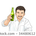 A man toasting 34480612