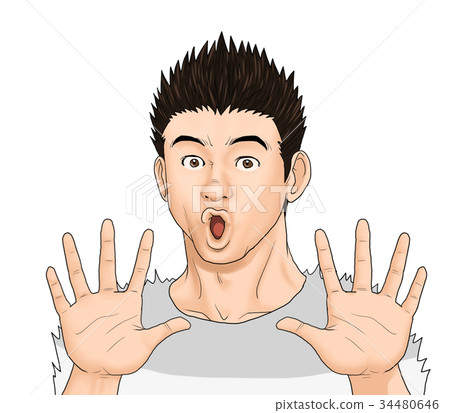 Surprised surprised men 34480646