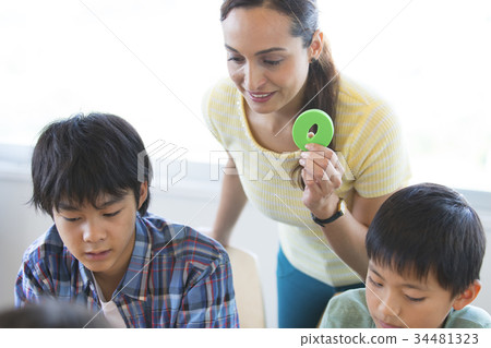 English conversation class English learning 34481323