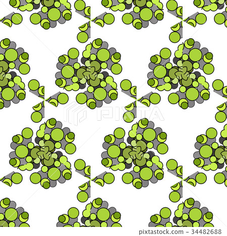 Funny hilarious,amusing pattern with natural green 34482688