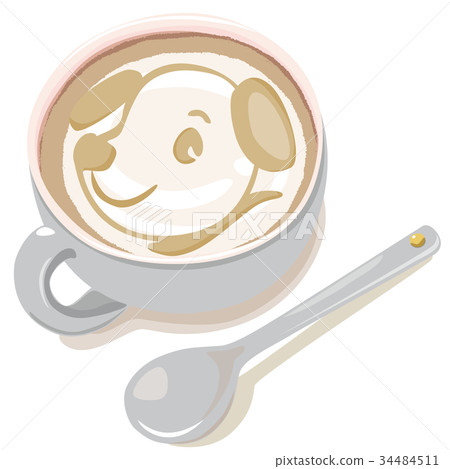 拿鐵藝術狗 34484511