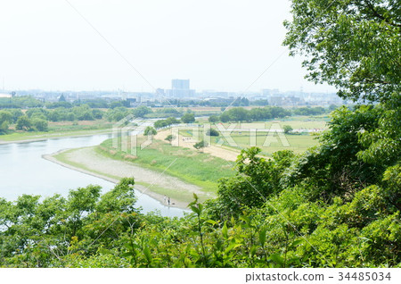 我們看一下垂釣者來自山的多摩河（denden Chofu） 34485034