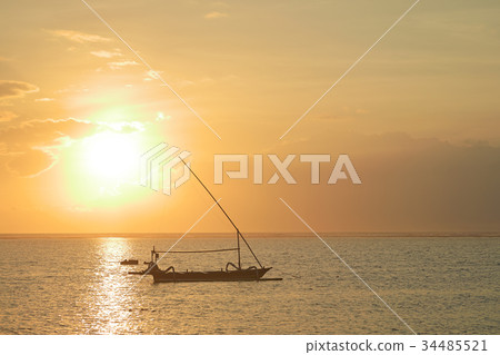 Morning of Nusa Dua in Bali Morning of Nusa Dua in Bali 34485521