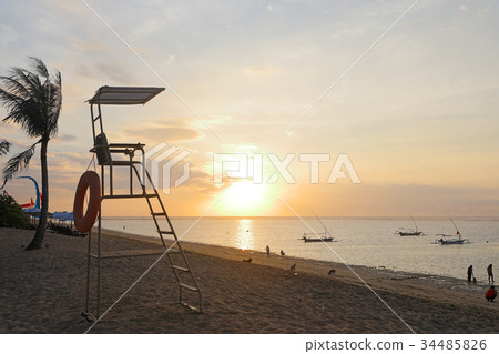 Bali Nusa Dua in the morning 34485826