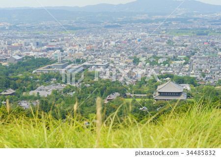 Todaiji Temple 4俯瞰Wakasasan Todaiji Temple 4俯瞰Wakasasan 34485832