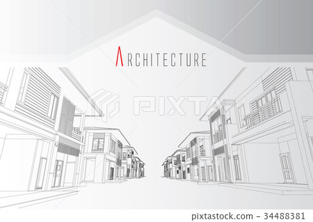 Property on white background Property on white background 34488381