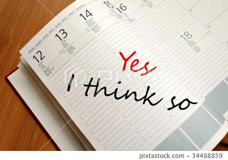 Yes i think so text concept 34488859