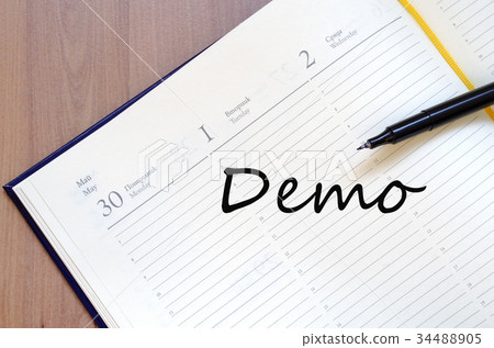 Demo text concept Demo text concept 34488905
