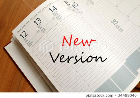 New version concept Notepad 34489046