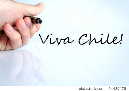 Viva chile text concept Viva chile text concept 34489476