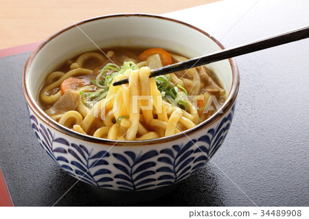 Eat curry udon 34489908