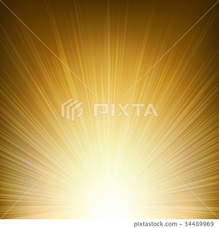 Golden Sunburst Background Golden Sunburst Background 34489969