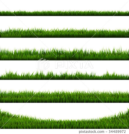 Green Grass Border Big Collection Green Grass Border Big Collection 34489972