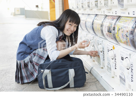 High school girl capsule toy toy High school girl capsule toy toy 34490110