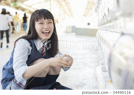 高中女孩膠囊玩具玩具 34490116