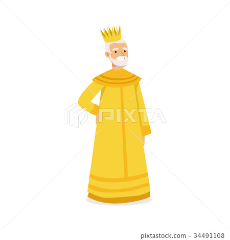 Majestic king, fairytale or historical character 34491108