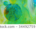 Abstract Bubbles Macro 34492759