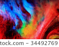 Abstract Bubbles Macro 34492769