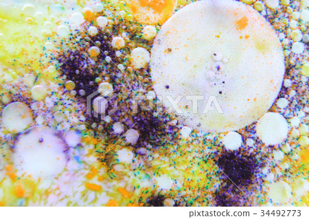 Abstract Bubbles Macro 34492773