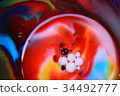 Abstract Bubbles Macro 34492777