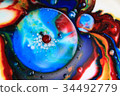 Abstract Bubbles Macro 34492779