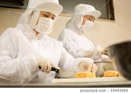 生產午餐和午餐 生產午餐和午餐 34493869