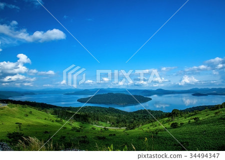 從Mihoro天文台Lake Kussharo湖的絕佳景色 34494347