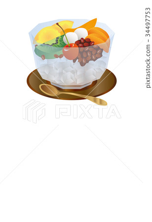 Today's sweets anmitsu 34497753