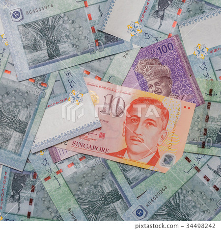 Singapore dollar on top of Malaysian Ringgit Singapore dollar on top of Malaysian Ringgit 34498242
