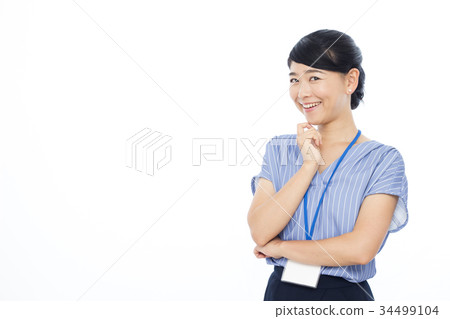 Business woman office casual 34499104