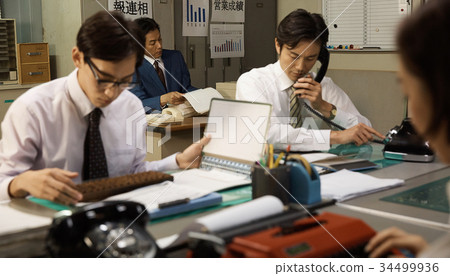 昭和辦公室工作者景觀 34499936