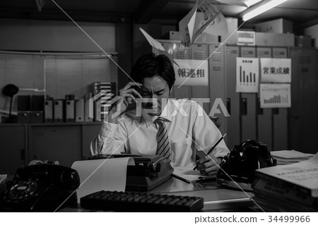 昭和辦公室工作者景觀 34499966