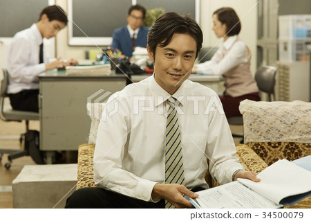 昭和辦公室工作者景觀 34500079