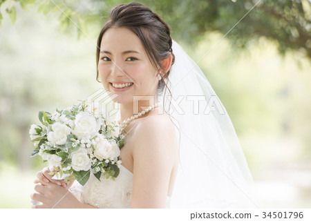 婚禮禮服婦女新娘新娘 34501796