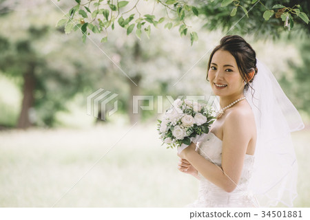 Wedding dress women bridal bride 34501881