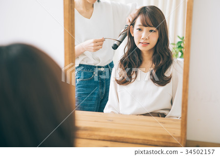 女士美髮沙龍 34502157